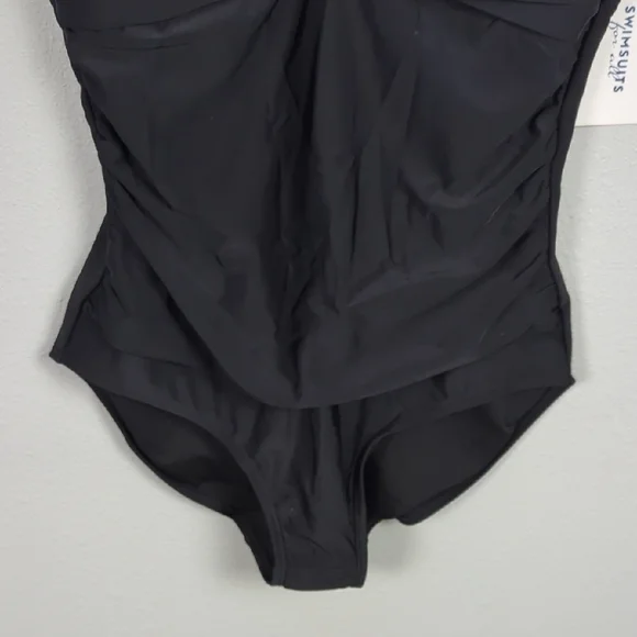 Black One-Piece Swimsuit - Picture 3 of 7